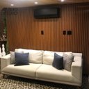 Ver imagem 3 de Kit 03 Peças Painel Ripado em PVC com Revestimento Melamínico L 20cm X C 300cm