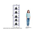 Ver imagem 4 de Paneleiro Simples 2 Portas 4 Prateleiras Favorita