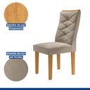 Ver imagem 5 de Kit 4 Cadeiras para Sala de Jantar Germany Espresso Móveis