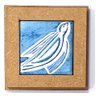 Mini Quadro Pomba Azul (mod.4) 7,5cm X 7,5cm - Cláudio Pastro - 1