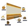 Estante Home para Tv até 115 Polegadas com Led 260cm Soberano Reflecta 100% MDF - 5