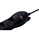 Ver imagem 3 de Filtro de Linha Qualitronix 5 Tomadas Bivolt Preto - Qfl5