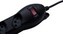 Ver imagem 3 de Filtro de Linha Qualitronix 5 Tomadas Bivolt Preto - Qfl5