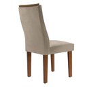 Ver mais imagens de Kit 6 Cadeiras para Sala de Jantar Germany Espresso Móveis