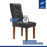 Kit de 6 Cadeiras para Sala de Jantar Germany Espresso Móveis - 4