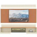 Ver imagem 7 de Estante Home para Tv até 85 Polegadas com Led 260cm Soberano Reflecta