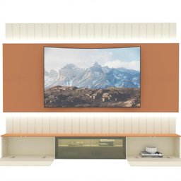 Estante Home para Tv até 85 Polegadas com Led 260cm Soberano Reflecta - 7