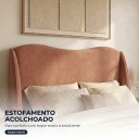 Ver imagem 3 de Cabeceira Cama Box Queen 160 cm Vivace Bouclê B05 - D'Rossi