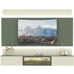 Estante Home para Tv até 90 Polegadas com Led 260cm Soberano Reflecta 100% MDF - 7