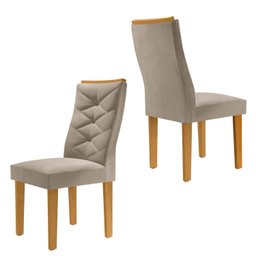 Conjunto 6 Cadeiras para Sala de Jantar Germany Espresso Móveis - 2