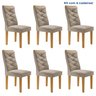 Conjunto 6 Cadeiras para Sala de Jantar Germany Espresso Móveis - 1
