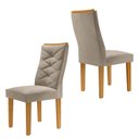 Ver imagem 2 de Conjunto 6 Cadeiras para Sala de Jantar Germany Espresso Móveis