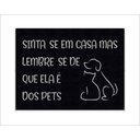 Ver imagem 1 de Tapete Capacho Sinta-se em Casa Mas Lembre-se de que Ela É Dos Pets