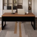 Ver imagem 1 de Mesa Escritório Diretor 170cm x 70cm Tampo 40mm