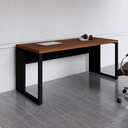 Ver imagem 6 de Mesa de Escritório Diretor com Tampo 170cm Preto e Marrom Yescasa