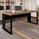 Ver imagem 7 de Mesa Escritório Diretor 170cm x 70cm Tampo 40mm