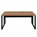 Ver imagem 3 de Mesa de Escritório Diretor com Tampo 170cm Preto e Marrom Yescasa