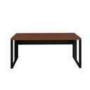 Ver imagem 7 de Mesa de Escritório Diretor Escrivaninha 170x70cm Tampo Engrossado Preto e Marrom Yescasa