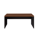 Ver imagem 4 de Mesa de Escritório Diretor para Trabalho 170cm Marrom e Preto Yescasa