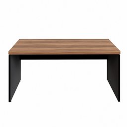 Mesa de Escritório Diretor para Trabalho 170cm Marrom e Preto Yescasa - 12 Mesa de Escritório Diretor para Trabalho 170cm Marrom e Preto Yescasa - 12
