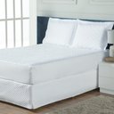 Ver imagem 1 de Capa Protetor de Colchão Cama Casal com Elástico - Branco