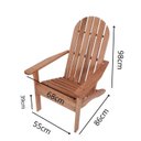 Ver imagem 2 de Conjunto 2 Cadeiras Adironback sem Apoio e Mesinha de Centro Madeira Maciça