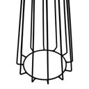 Ver imagem 4 de Mesa Lateral Raiada Ø45x56cm Preto-amêndoa