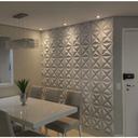 Ver imagem 2 de Kit 10 Placas 3d 50x50cm Revestimento 2,5m²