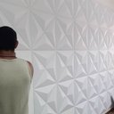 Ver imagem 7 de Kit 10 Placas 3d 50x50cm Revestimento 2,5m²