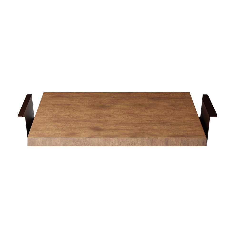 Bandeja Decorativa para Sala de Jantar Linha Nexo 50x30cm em Madeira Corten - 3