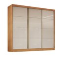 Ver imagem 1 de Guarda Roupa Casal Bergamo 100% Mdf 3 Portas Correr 6 Gavetas Amplo Espaço Interno - Bianchi Móveis: