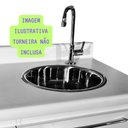 Ver imagem 5 de Qualidade Premium! Cuba Aço Inox 304 Antiferrugem 30x15cm