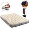 COLCHÃO INFLÁVEL CASAL DURA BEAM 64102 INTEX + BOMBA MANUAL - 1