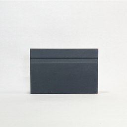 Rodapé 10cm (pacote com 4un) Preto com Friso - 2