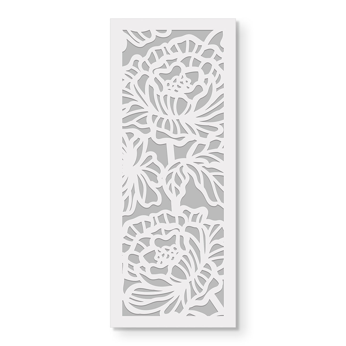 Adesivo de Porta - Relevo Floral 1 Dekalque 103x213 - 3