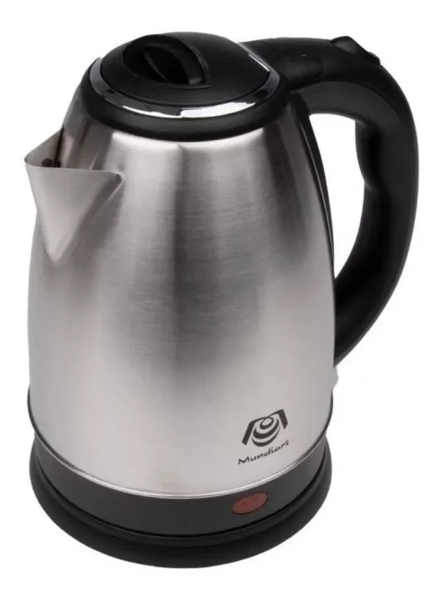 Chaleira Elétrica em Inox 110v Chá Café 1,8l Mundiart - 1
