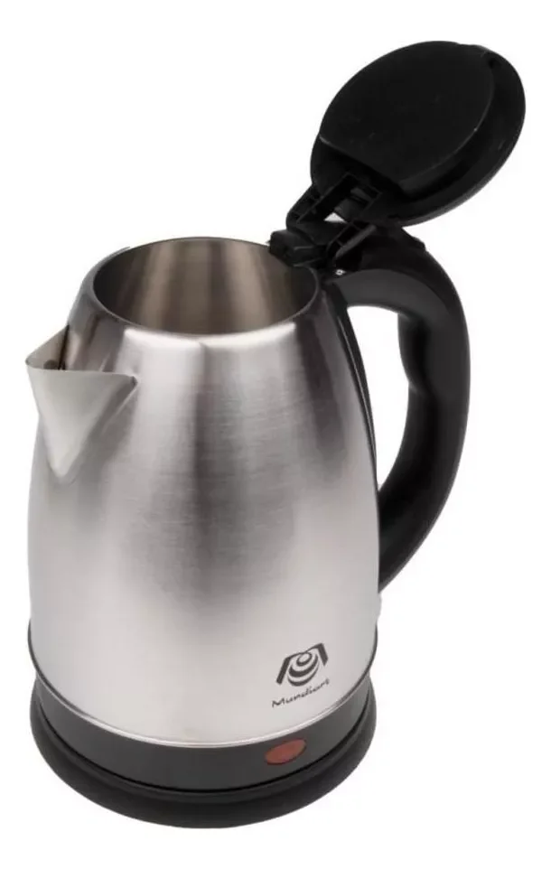 Chaleira Elétrica em Inox 110v Chá Café 1,8l Mundiart - 4