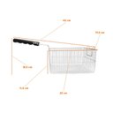 Ver imagem 4 de Cesto Multiuso Quadrado Galvanizado Fritador Frce 5 e Frce 10 - Metalcubas