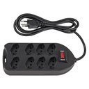 Ver imagem 4 de Protetor Eletronico C/8 Tomadas Epe 1008+ Preto 4824004