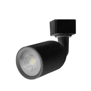 Spot Led Trilho Direct Mr16 6w 3000k Preto