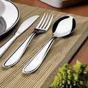 Ver imagem 2 de Kit 12 Colheres de Sobremesa Lyon 16,4cm Inox Caldas Doces Sorvetes Sopa Brinox
