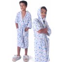 Ver imagem 1 de Roupão Infantil Malha Felpudo com Bolsos e Capuz