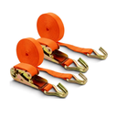 Ver imagem 1 de Kit 2 Cintas com Catraca para Amarração de Carga 0,8 Tonelada 4,5 Metros Muke Tools