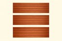 Ver imagem 3 de Cabeceira Cama King Ripada MDF Modular 60x198cm Dupla Face:Marrom