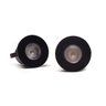 Spot para Móveis Led Pik Redondo 1w 3000k Preto 2p - 2