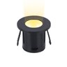 Spot para Móveis Led Pik Redondo 1w 3000k Preto 2p - 3