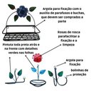 Ver imagem 4 de Kit 4 Peças Organizadores para Banheiro:azul