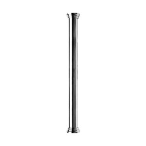 Tubo Divisor de Prateleira Liso Cromado 2" Masutti Copat 2074 - 2000 Mm