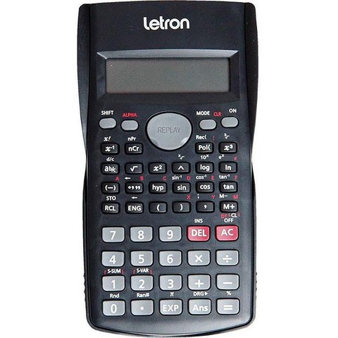 Calculadora Científica 240 Funcoes com Bateria Pt