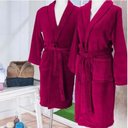 Ver imagem 1 de Roupão de Plush Aguia Brindes Púrpura Xxgg